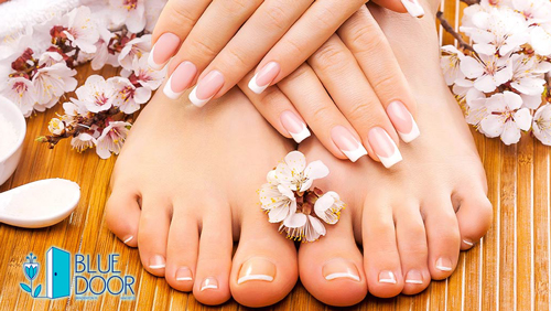 Win a Manicure & Pedicure at Blue Door Spa